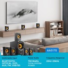 700w Bluetooth Home Theater System 5 1 Surround Sound Subwoofer Speakers Set Fm