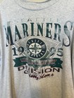 Vintage 1995 Seattle Mariners American League West Division Champions Tee  Xl