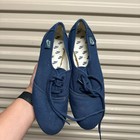 Vintage 1984 Nike Classic All Court Low Canvas Sneakers Navy Blue Size 8