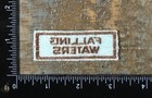 Vintage Falling Waters State Park Florida Travel Souvenir Iron-on Tab Patch    70s
