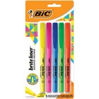 Highlighters  Chisel Tip  5-count Pack Of Highlighters Assorted Colors  Ideal Hi