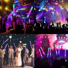 Foam Glow Sticks Bulk 100 Pack 3 Modes Flashing Led Light Sticks Glow In The    