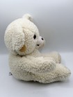 Vintage Russ Snuggle Teddy Bear Plush 1986 Cream Sherpa Fleece 14  Korea W tag