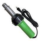 Beyondlife 1600w Plastic Welding Kit Hot Air Welder Heating Gun Pvc Vinyl Rod   