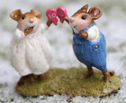 Wee Forest Folk M-561 Sharing Makes It Sweeter Ltd  291 400 Valentine Heart Nib