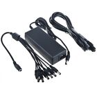 Dc 12v 6a Power Supply Adapter  8 Split Power Cable For Cctv Security Camera Dvr
