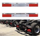 Aluminum Mud Flap Hanger Top Plates Reflector Truck 24  X 3  1 Pair 