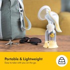 Medela Manual Breast Pump With Flex Shields Harmony Single Hand New Sealed