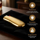 Gold Lighter Case Heavy Cover Metal Holder Sleeve For J6 Lighters Ergonomic Curv