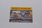 Matchbox 1969 Collector   s Catalog Us 1st Edition Vg