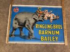 Original Ringling Bros  Barnum   Bailey Circus Full Sheet Posters 1945 41  X 28 