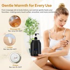 Obecilc Massage Oil Warmer Heater Dual 8 5oz Massage Oil Bottles   Funnel