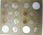 Vintage  Original 1956 Double Mint Uncirculated Coin Set P d Jb21
