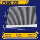 Cf12157 Activated Carbon Cabin Air Filter Toyota Rav4 Prius Prime Corolla Camry