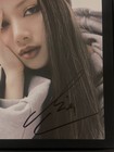 Lisa  black Pink -  Autograph signed  Promo Album