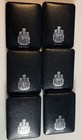  6  Canada 50  Silver Dollars  1972-1975  Uncirculated  1  Ogp  Clam Shell Cases