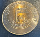 Rare  Brass Token Vintage- 1939 Worlds Fair New York - Florida Exhibit