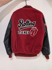 Vintage Rolling Stones 1997 98 World Tour Varsity Jacket Clean Size Medium 