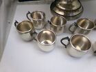 Vintage F B Rogers Silver-plate Punch Bowl Set