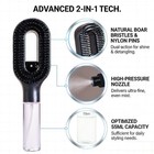 2 In 1 Hair Spray Brush Scalp Massager Detangling Comb Water Mist Anti Static
