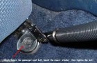 Car Floor Seat Bolt Mount For Smarty Touch Tuner Programmer