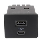 Oem New 20-25 F-150 Ford Usb Media Hub Type A   C Charge Port Sync 3 4 Upgrade