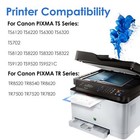 Pgi-280xxl Cli-281xxl Ink Cartridges Black color For Canon Pixma Ts9100 Ts8300