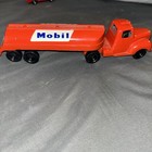 Vintage Tootie Toy   Mobil Fuel Tank Truck    9  Long Very Nice Shape