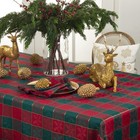Occasion Gallery Red Green Christmas Holiday Plaid Designed Printed Holly