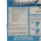 50 Mylites 2 Mil Mylar 10x13 Playboy Magazine Bags Archival Sleeves E  Gerber
