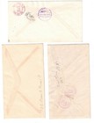 1947 Costa Rica Scott 251-5  C160-7 And 1953 Scott C224-6 Lot Of 3 Fdc Fdr