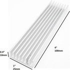 6pcs Heatsink Aluminum Radiators For Cooling Led  Wifi  Power Amplifier Modules