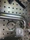 3    4 Bolt Flange 90 Degrees Turbo Downpipe Discharge Up down