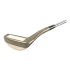 Silver Marbled Stone Putter Heel-shafted Steel Shaft 35  Rh Vintage W  Headcover
