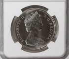 1965 Canada Silver Dollar  1 Small Beads Pointed 5 Ngc Pl66 Prooflike