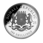 2025 Somalia Silver Elephant 1 Oz Brilliant Uncirculated