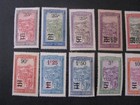 Madagascar Stamp Set Scott   135-146 Lot