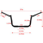10  Meathook Ape Hanger Bars Handlebars For Harley Touring Street Glide Electra