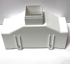 Amerimax Euramax M0506 Gutter Drop 2  X 2  Outlet Vinyl White 5  X 9  K Style