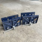Lot Of 2 Vintage Gl 4 1 8  Mini Woodworking Bench Vises Japan