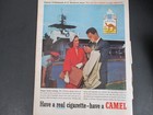 Vintage 1959 Saturday Evening Post Magazine Ice Skating Gambling Ads