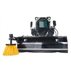 Landy Attachments 72  Skid Steer Pick Up Box Broom Sweeper With Edge Brush
