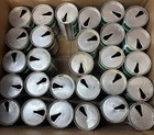 Lot Of  52  Vintage 1970s Steel Mountain Dew Cans - Empty