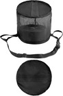 2 Pack Horse Feed Bags For Grain - Durable Mesh Feeder With Strap And Nose Pad