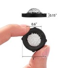 Sanpaint 20 Pieces Stainless Steel Filter Hose Washers Inlet Hose Screen Wash   