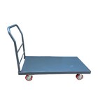 Platform Truck  Steel Deck  24  X 48   5  Pu Casters  2000 Lb Capacity