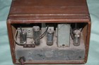 Vintage Small Air Castle Model 5050 Tube Radio - Powers On-tubes Glow -has Sound