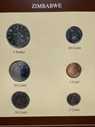 Franklin Mint Coins Of All Nations Set - Zimbabwe 6 Coins With Card