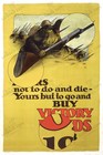 Wwi Canadian Victory Bonds 1918 Soldiers Wall Art Print Retro War Poster