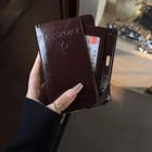 Rfid Blocking Passport Holder - Travel Wallet For Tickets   Cards  15  10cm Anti-
